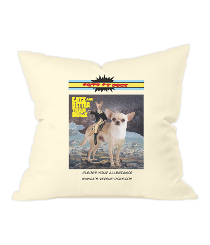 Cats Are Better than Dogs Fairtrade Cushion Cover